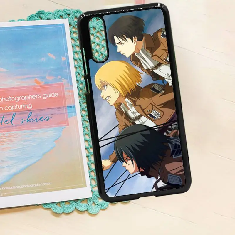 

Japan anime Attack on Titan Armin Phone Case PC for iPhone 11 12 pro XS MAX 8 7 6 6S Plus X 5S SE 2020 XR