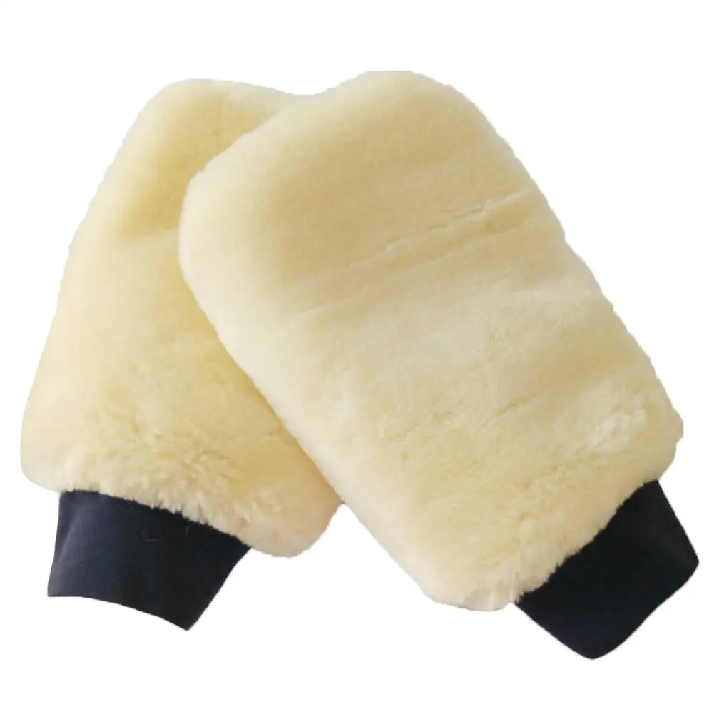 

1PC Microfiber Plush Car Detailing Soft Wash Mitten Washing Glove Cleaning Tools Mitt Cloth