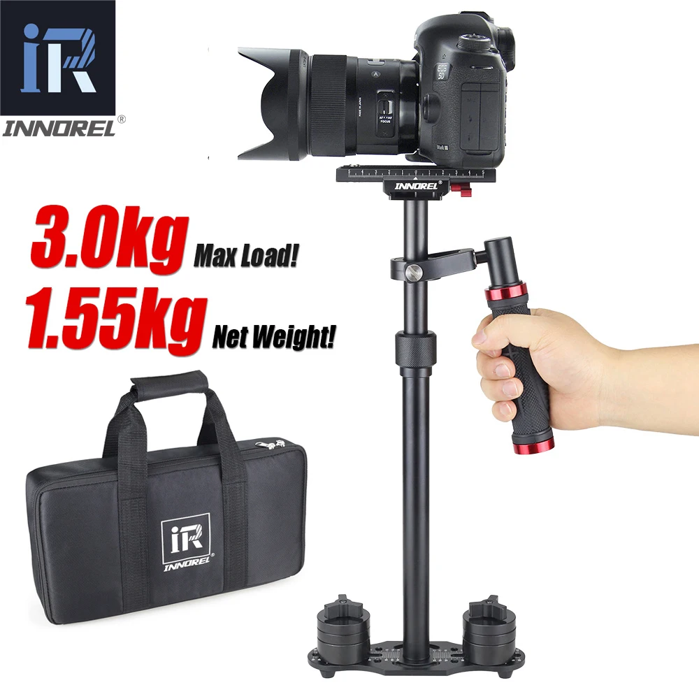 INNOREL SP70 ручной стэдикам Стабилизатор камеры DSLR видео steadycam видеокамера устойчивый cam Glidecam filmmaking лучше, чем S60