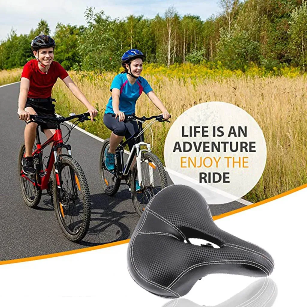 Универсальное широкое Велосипедное Сиденье велосипедное седло MTB Подушка Asiento