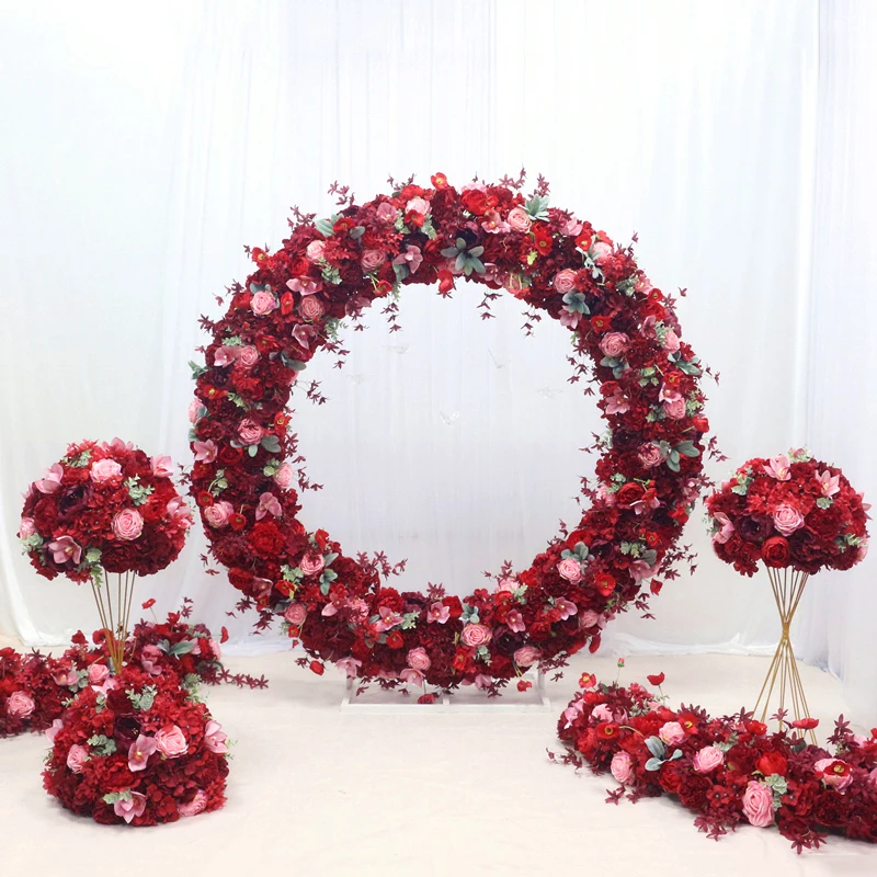 Фон JAROWN на заказ свадебная искусственная гирлянда рамка для композиции фоновое