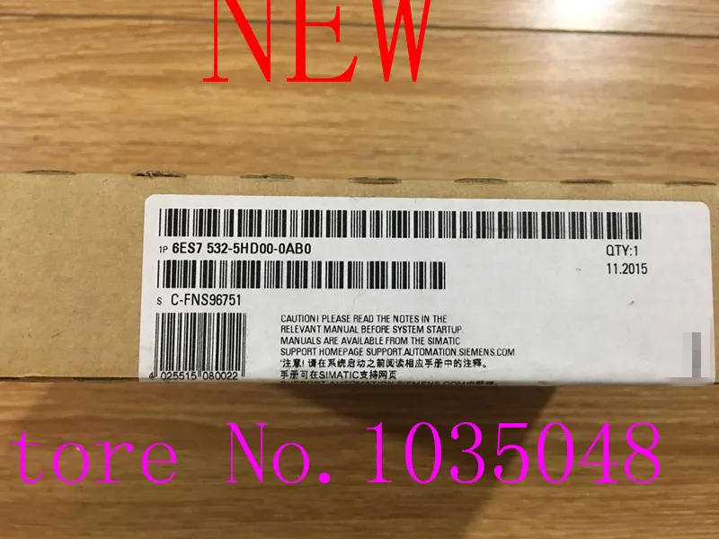 

1PC 6ES7532-5HD00-0AB0 New and Original Priority use of DHL delivery