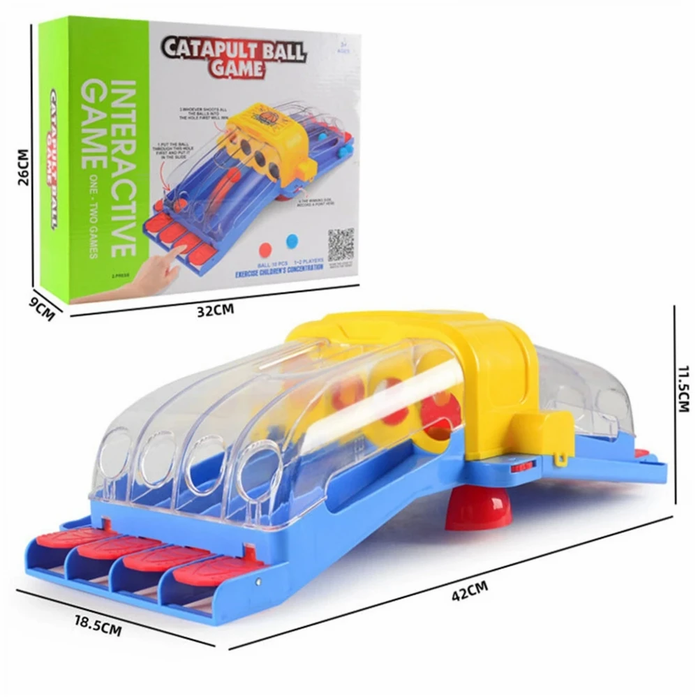 

Mini Basketball Desktop Games Portable Table Catapults Double Match Button Ejection Court Parent-child Interactive Fun Finger To