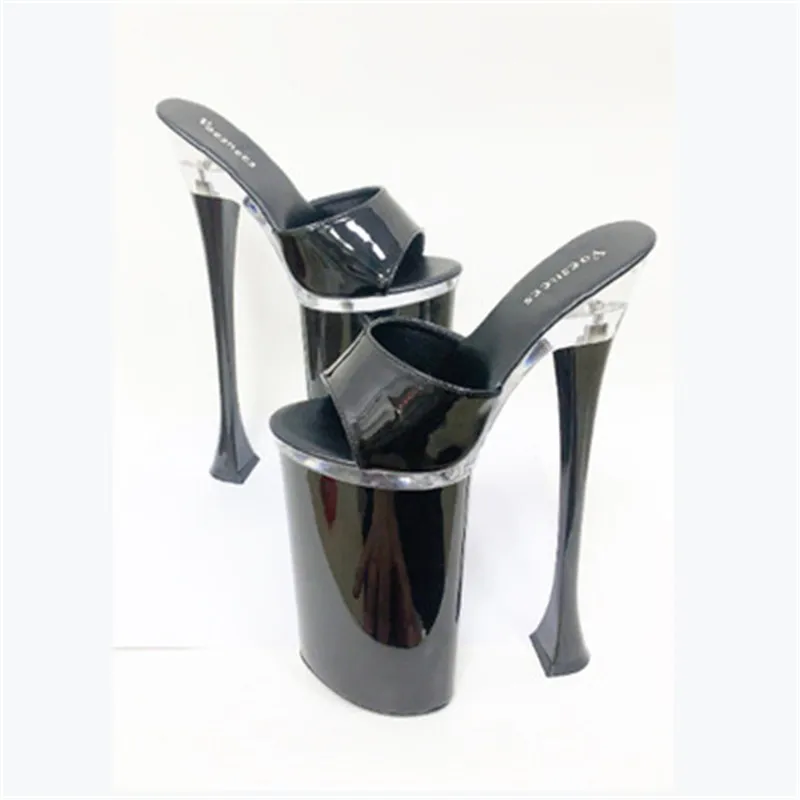 

Ненавидеть звездного неба на высоком каблуке для ночного клуба; Туфли на очень высоком каблуке 26 см модель автомобиля Дамские Тапочки Женская рабочая обувь для подиума, сталь Обувь для танцев на пилоне