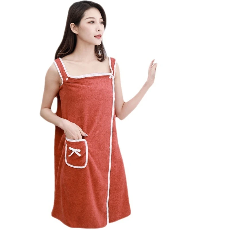 

3 Pcs Microfiber Soft Magic Beach Spa Large Bathrobes Absorbent Towels Wearable Quick Dry Miraculous Bath Towel With Pocket