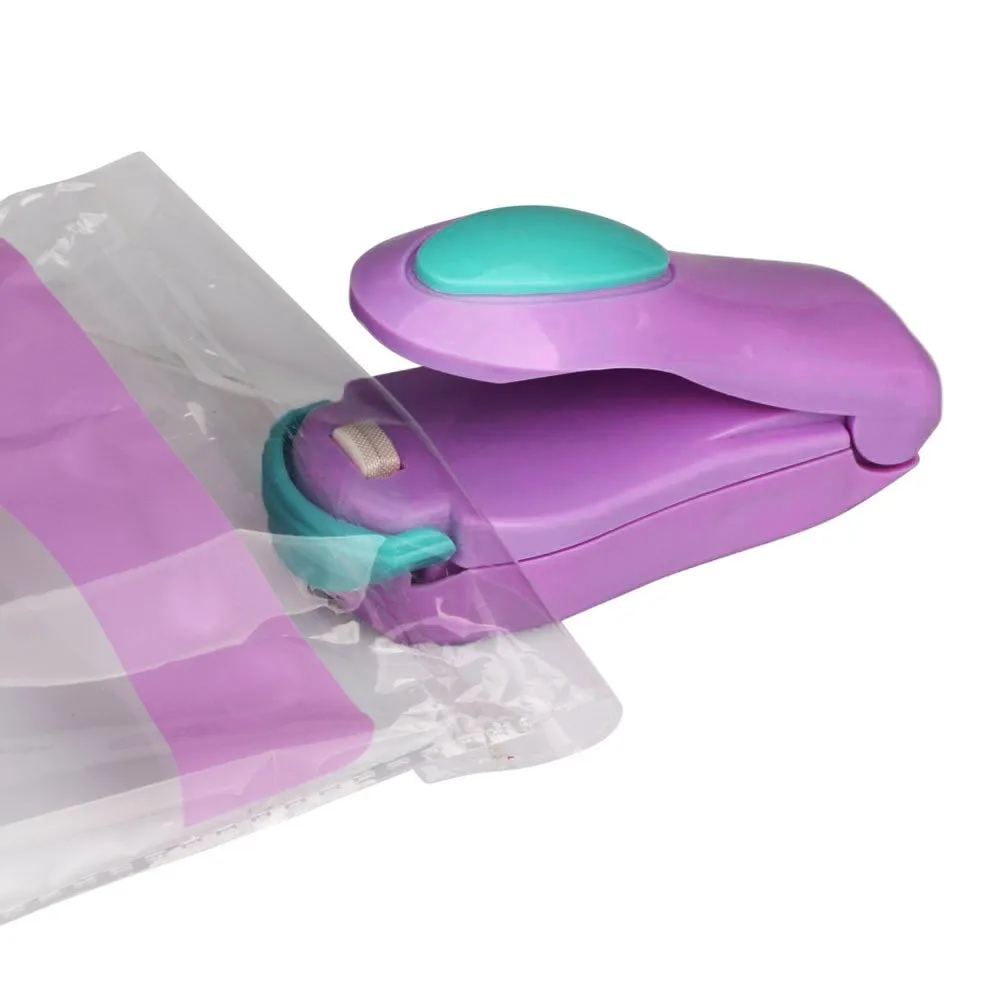 

Portable Mini Heat Sealing Machine Clips Home Electric Heat Sealing Impulse Sealer Seal Packing Plastic Bag Mini Portable Bag