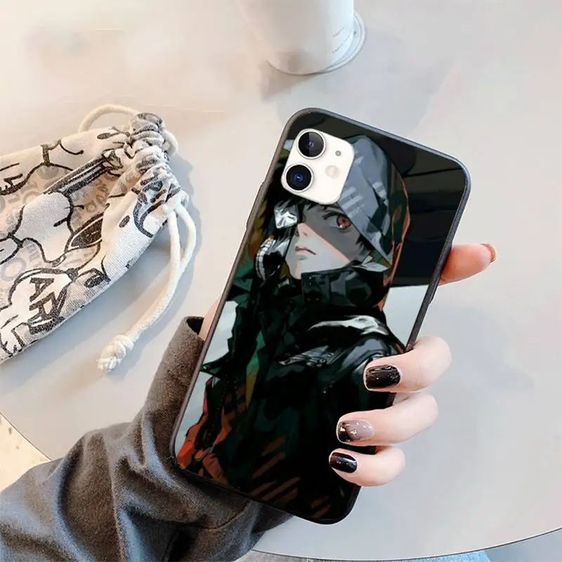

Tokyo Ghoul Trendy Kaneki Ken Phone Case for iPhone 11 12 mini pro XS MAX 8 7 6 6S Plus X 5S SE 2020 XR