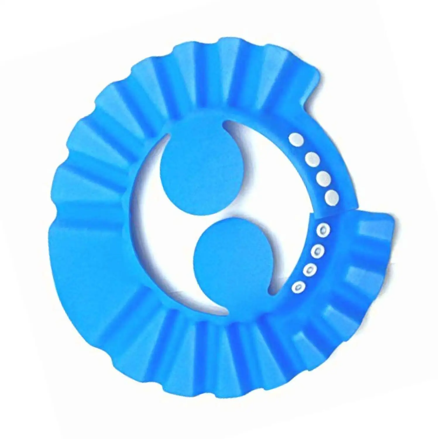 Blue Qshare ковш для смывания шампуня ванны младенца Кепки детская одежда с графикой из мультиков морская Лев душ ложки Baby Shower Кепки для мытья волос детский банный инструмент - Цвет: Blue
