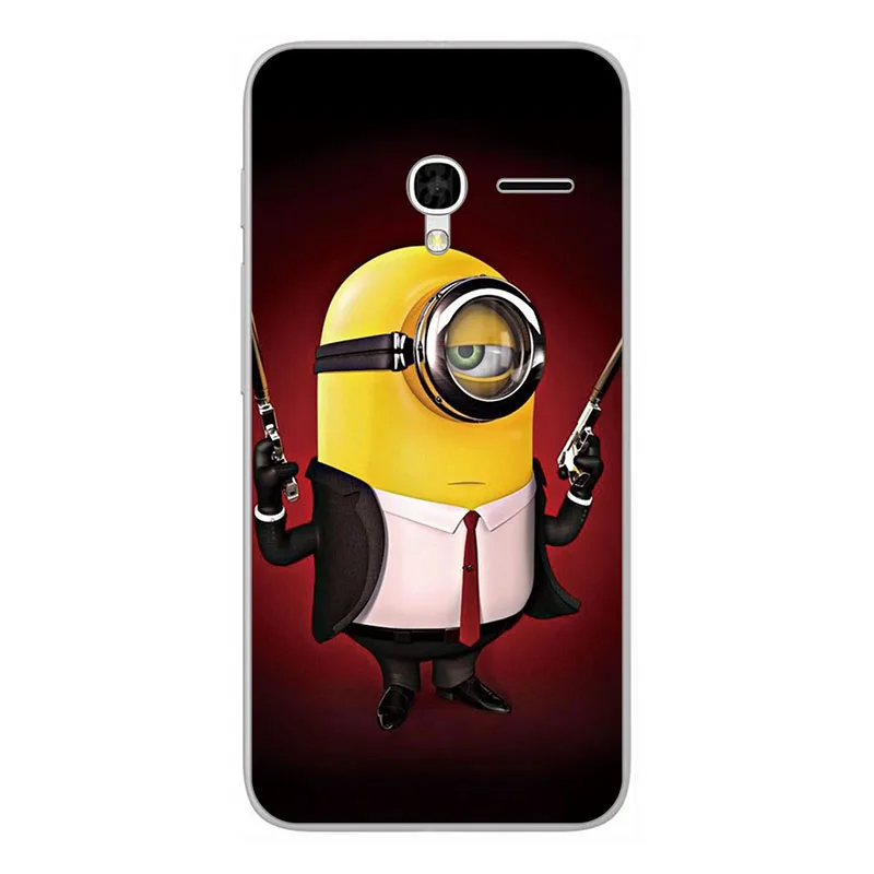 Мягкий силиконовый чехол для телефона ALCATEL One Touch Pixi 3 4 5 &quot5017 5019 5019D с цветочным
