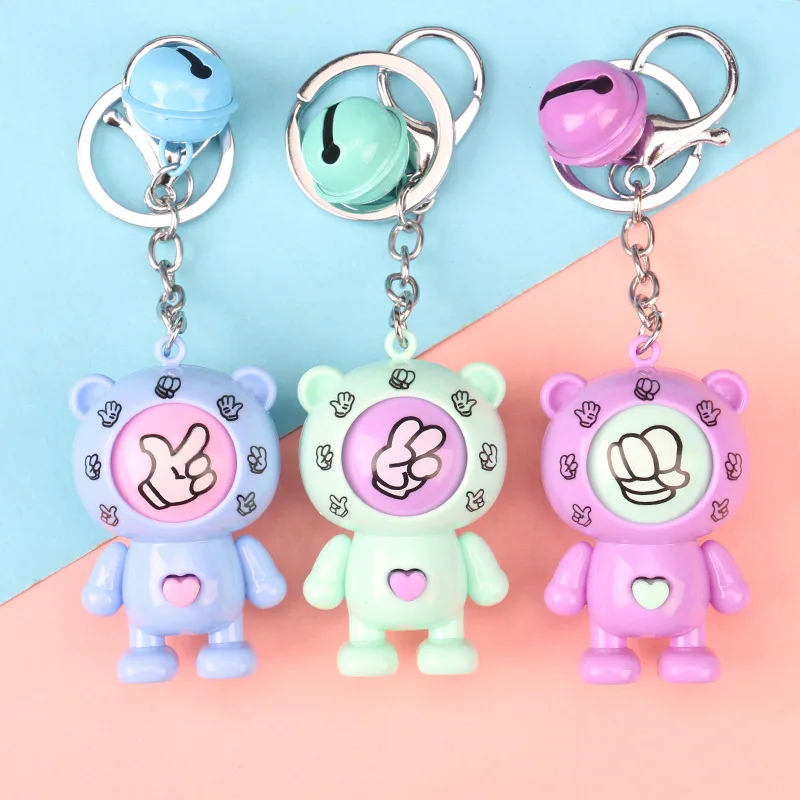 Автомобильная пряжка креативные игры брелок для автомобиля камень бумага