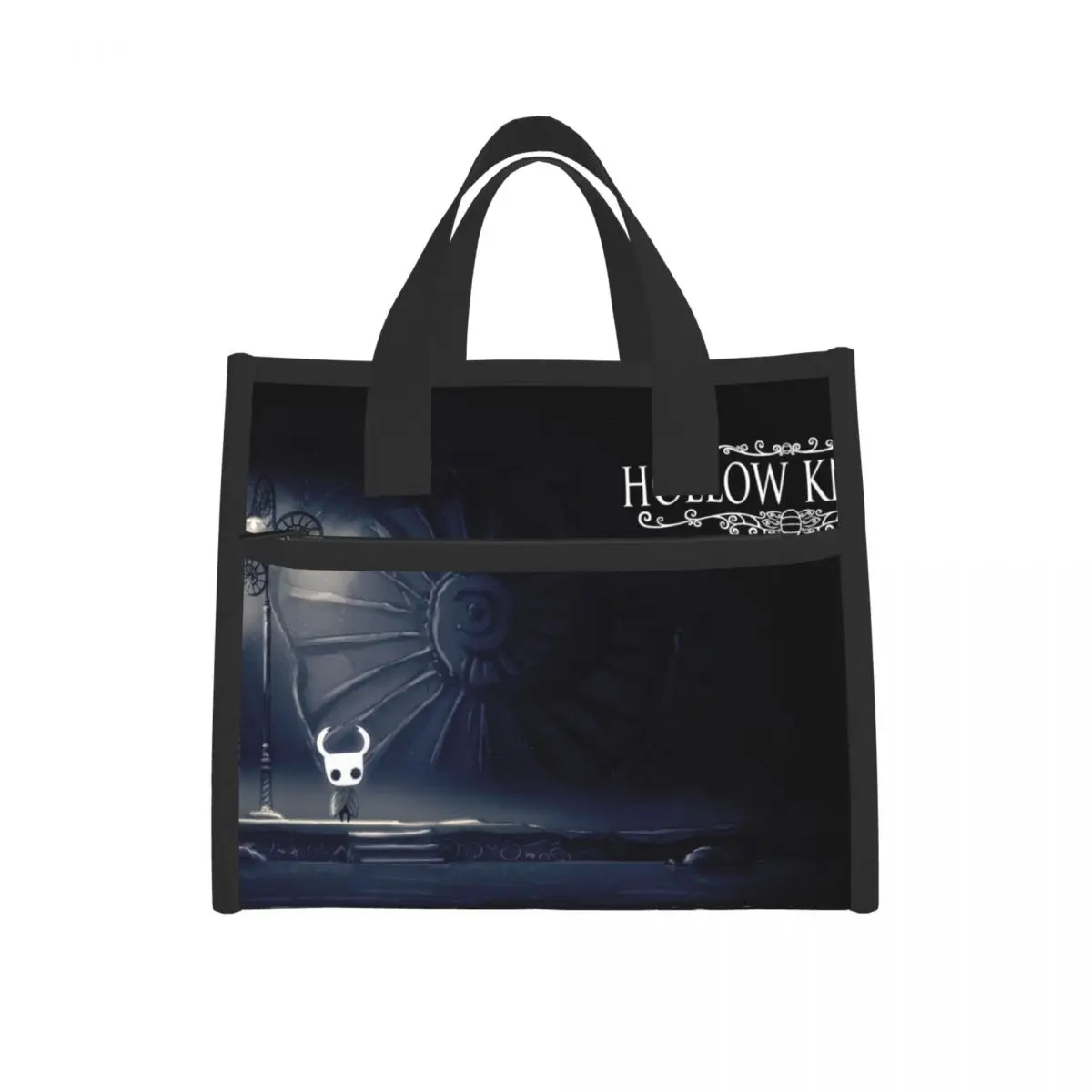 

Hollow Knight Lunch Bag Keep Warm Shopping Bag Large Capacity Unisex