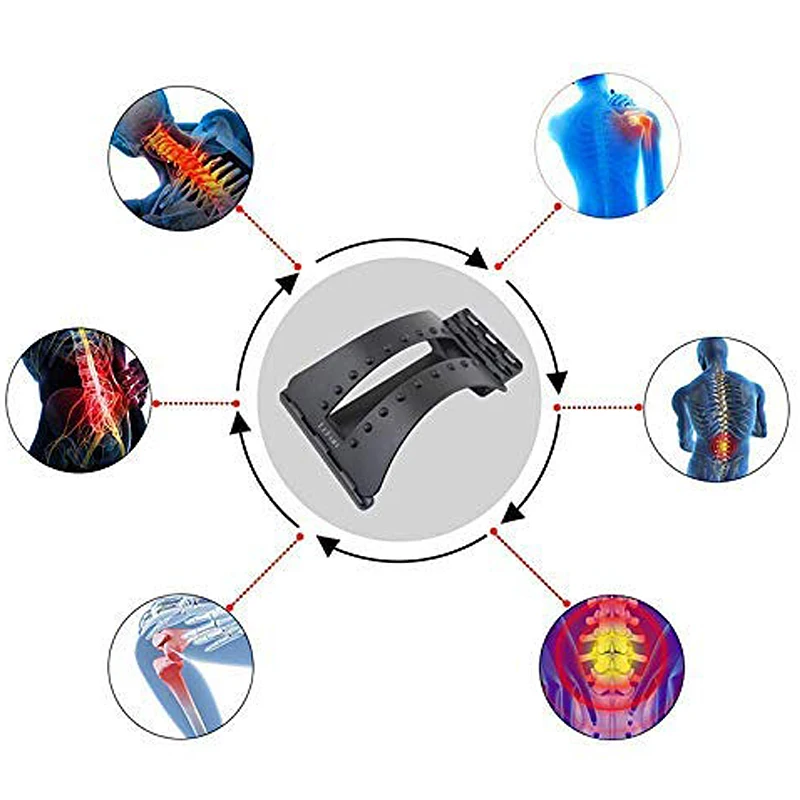 Магический растягиватель для спины Корректор осанки массажер нижней части