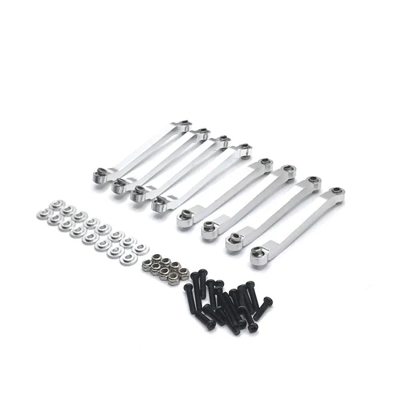 MN Model 1/12 D90 D91 D96 MN98 99S RC Car Parts Metal Fixed Connecting Rod Upgrade and Modification, Three Colors are Available enlarge