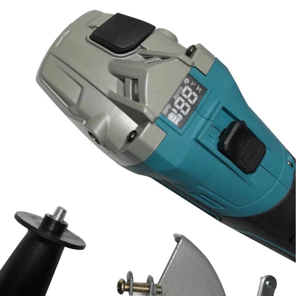 Беспроводная ударная угловая шлифовальная машина 125 мм 18 в 4000 мАч|Точильные