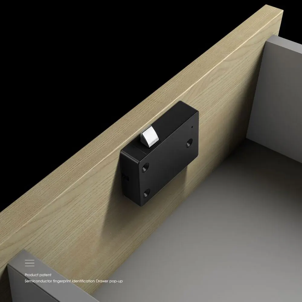 Блокиратор для мебели со сканером отпечатков пальцев USB-зарядка | Строительство и