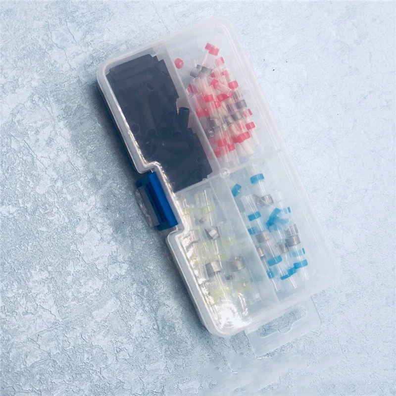 100 шт водонепроницаемое кольцо спайки термоусадочная комбинированная средняя