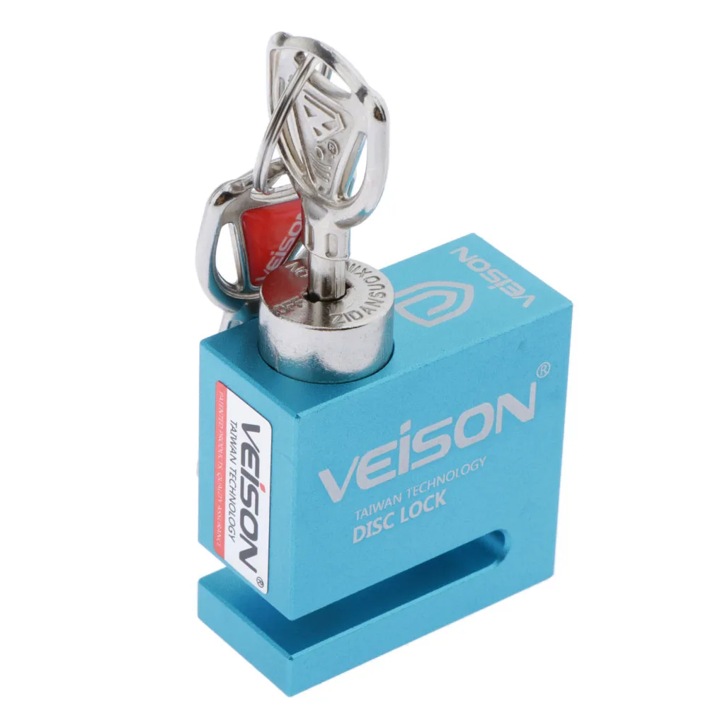 Металлическая противоугонная система блокировки дискового тормоза для