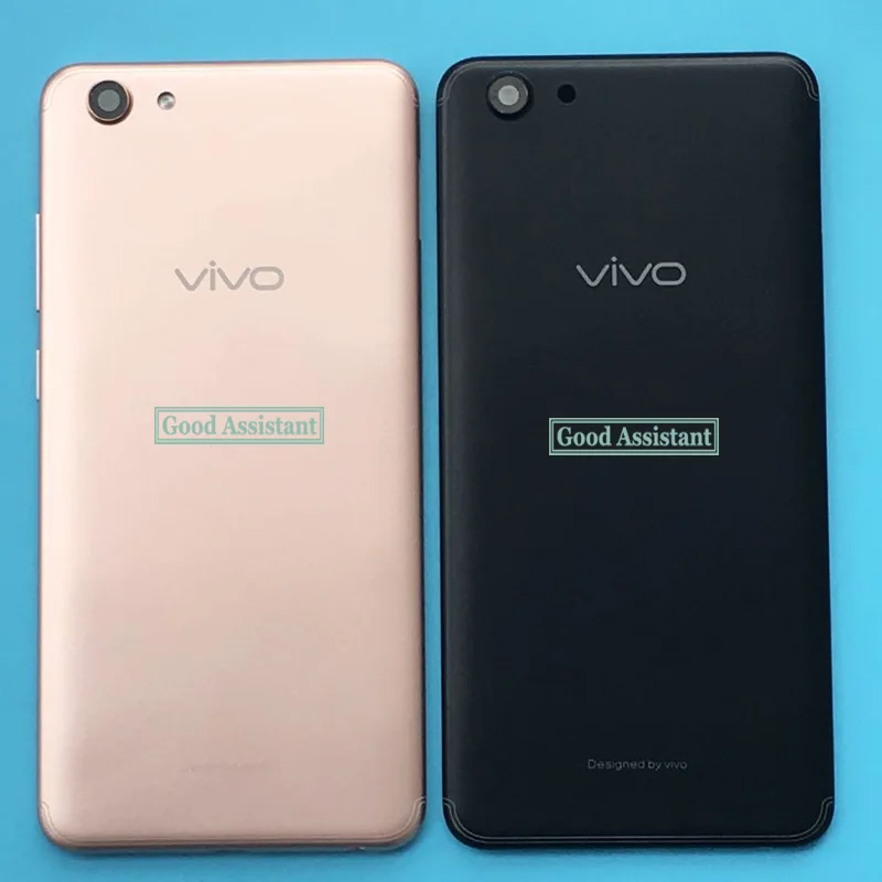 Черный/золотой корпус 6 0 дюйма для BBK Vivo Y71 Y71i Y71A задняя крышка аккумулятора детали