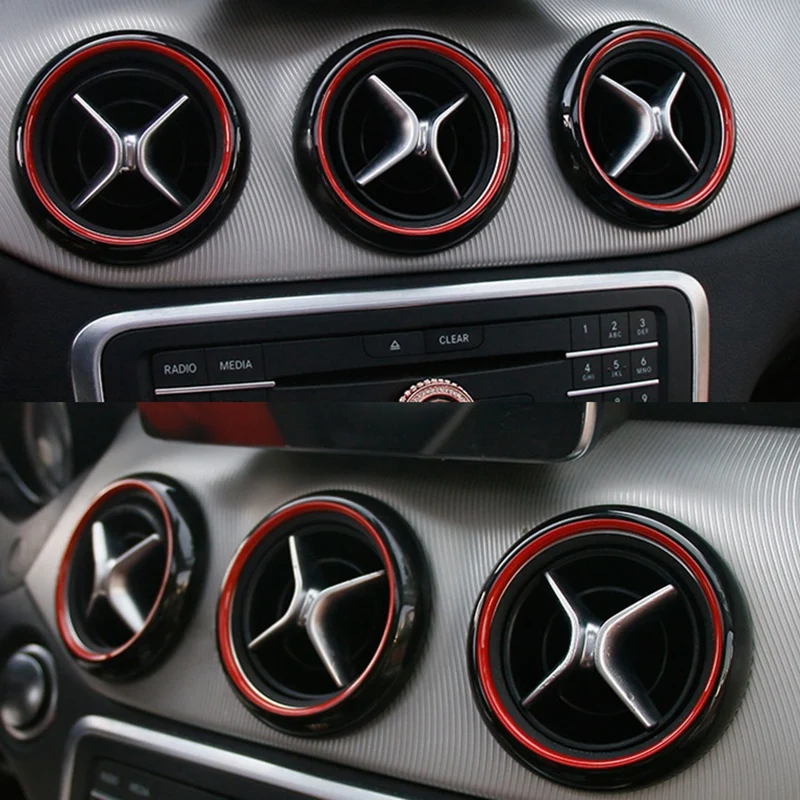 Приборная панель вентиляционное отверстие украшения накладка наклейки для