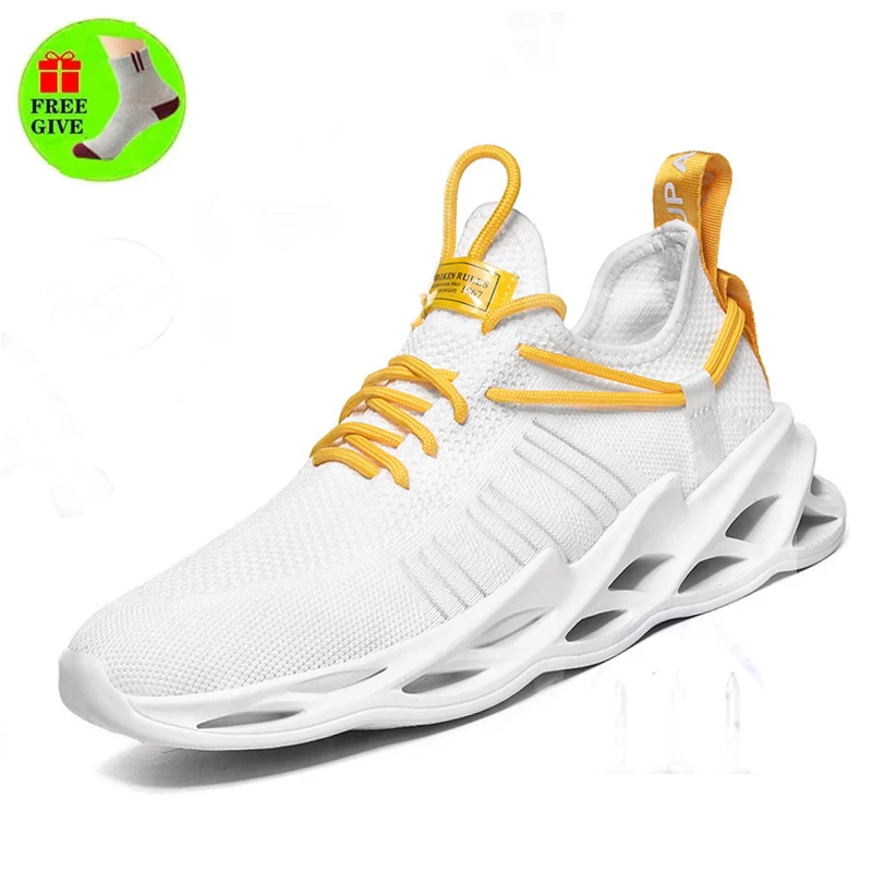 

Летняя мужская обувь, универсальная спортивная и повседневная сетчатая обувь, Мужская дышащая Тонкая Повседневная обувь для бега