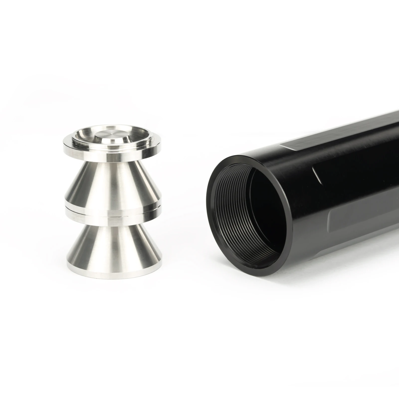 

Комплект для чистки алюминиевой трубки 9 дюймов с чашками из нержавеющей стали 8 D и 2 заглушками