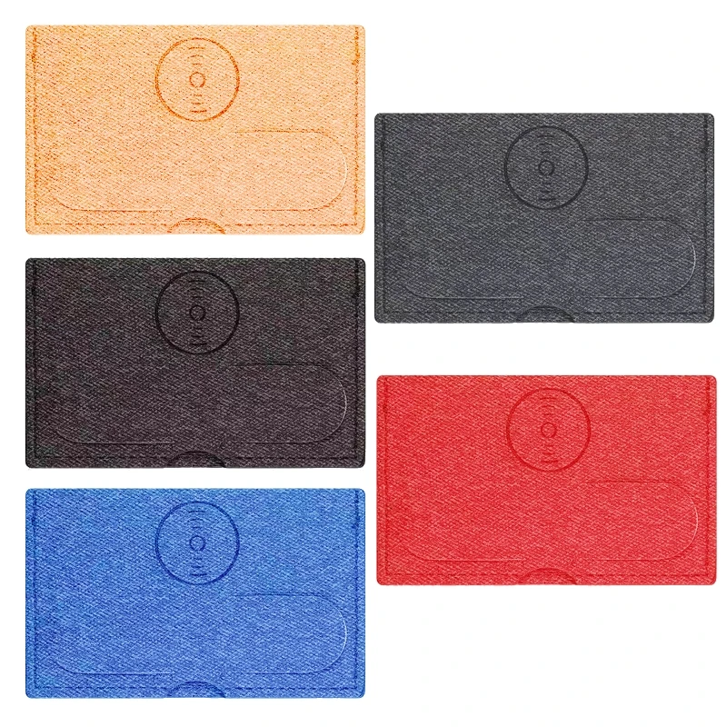 

Цельнокроеный держатель для ленивой кожи, удобный Невидимый складной и приклеенный автомобильный держатель, органайзер для карт, стикер дл...