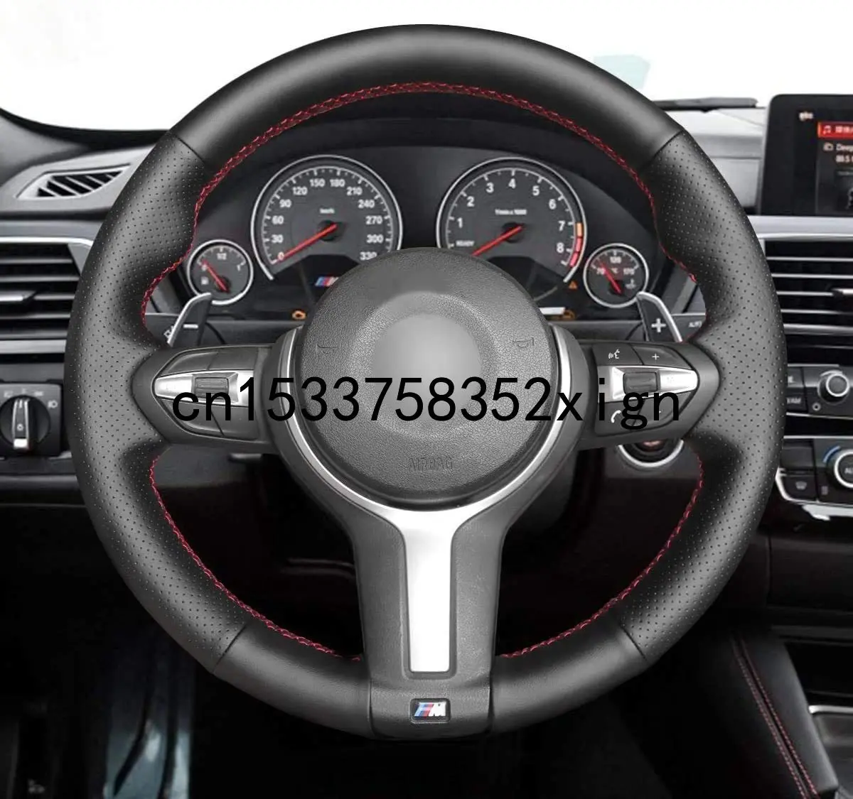 

Замшевые чехол рулевого колеса автомобиля «сделай сам» для BMW 228i 335i 340i 428i 430i 435i 550i 640i 650i, аксессуары для модификации интерьера автомобиля
