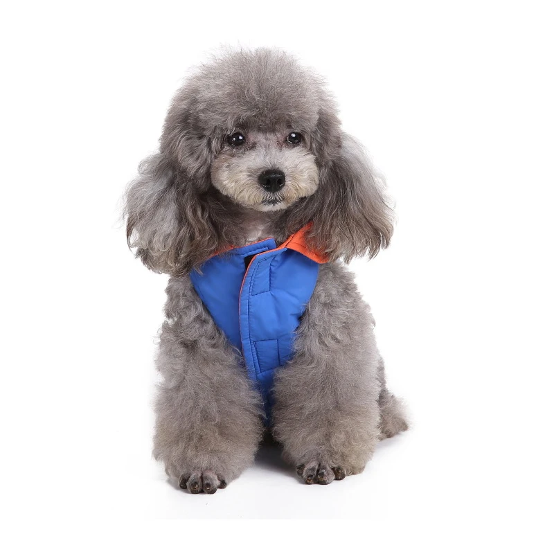 BDTHOOO 100% Cotton Autumn winter pet dogs cloth zipper dog clothes pets clothing thick coat |