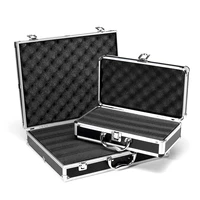 aluminum tool box portable safety equipment instrument case suitcase multifunction profile toolbox hardware container with foam