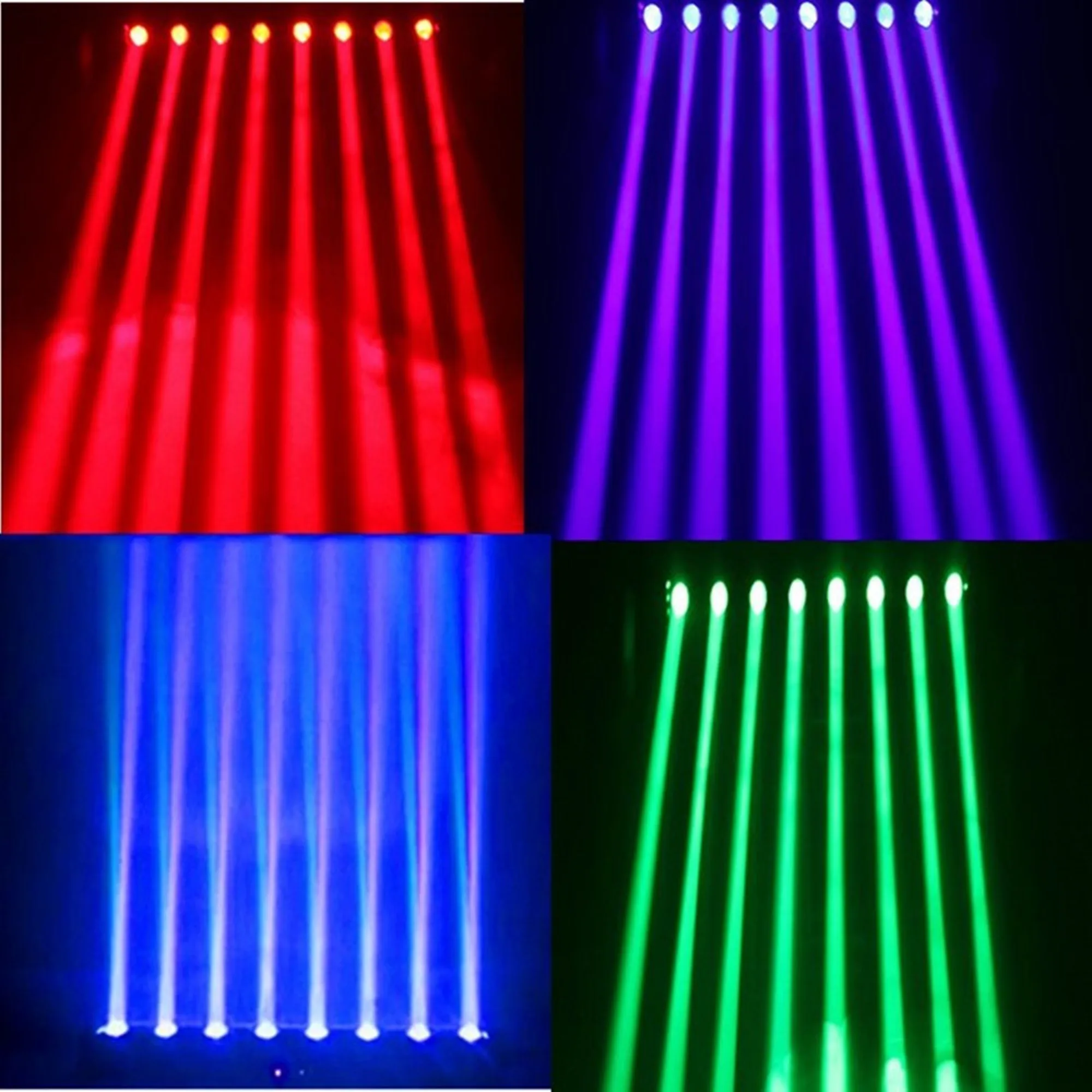 

2pcs/lot LED Bar Beam Moving Head Light RGBW 8x12W Perfect For Mobile DJ Disco Party Nightclub Dance Floor Bar