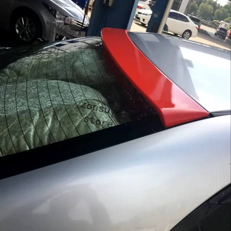 

Подходит для Toyota Corolla 2008-2013 лет, спортивный спойлер на крышу, АБС-пластик, углеродное волокно, вид сзади, крыла багажника, комплект аксессуаров для кузова автомобиля