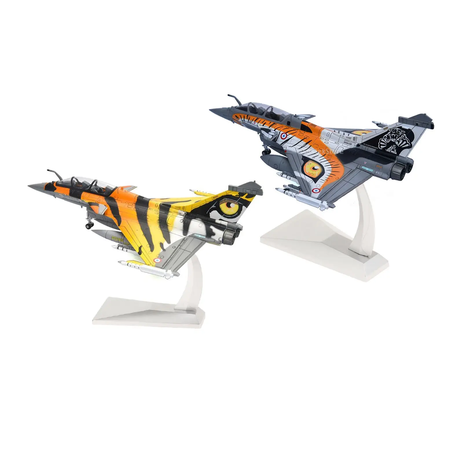 

Модель истребителя Rafale в масштабе 1:72 с дисплеем, украшение комнаты, 2 шт.