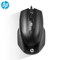 new hp wired gaming mouse m150 1000 1600 dpi usb game mice for laptop notebook computer optical black portable mini mouse