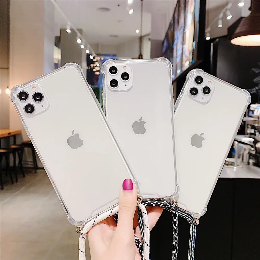 KJOEW Transparent Shockproof Frame Case For iPhone 11 Pro Max XR XS 6 6S 7 8 Plus X Full Body Soft TPU Phone Back Cover | Мобильные