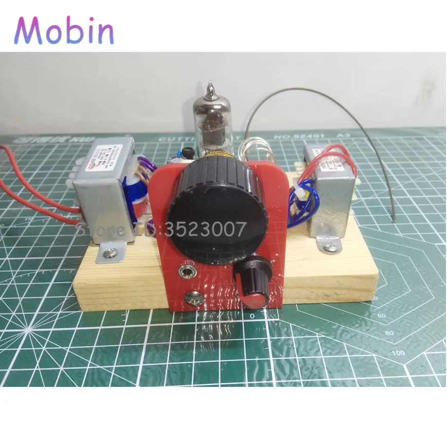 1 шт./лот 6J1 труба Супер регенеративный FM радиоприемник один свет радио с базой DIY