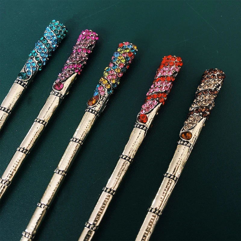 Женская Винтажная заколка для волос с бронзовым покрытием