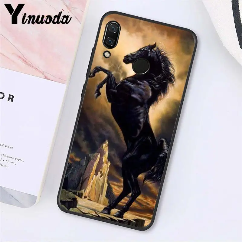 Чехол для телефона Yinuoda Running Horse с животными Xiaomi Redmi8 4X 6A S2 Go Redmi 5 5Plus Note8 Note5 7 Note8Pro |