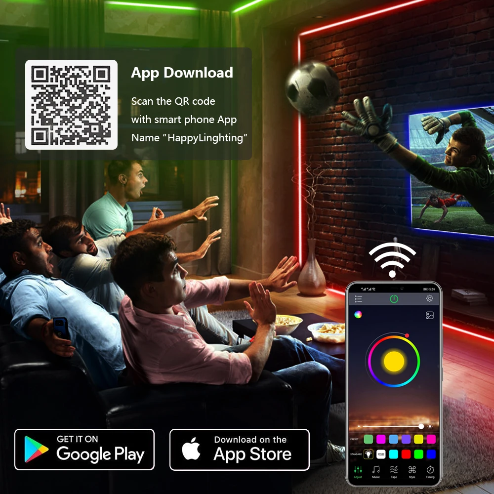 

LED Strip Light ,RGB 5050/SMD2835, Flexible Ribbon, DIY Led Light Strip RGB Tape Diode DC 12V Phone app bluetooth