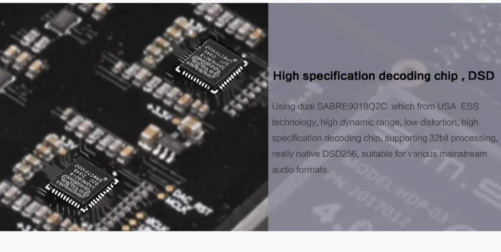 SMSL DP3 декодер Amplifie Hi-Res сбалансированный цифровой плеер ES9018Q2C двухсторонний Bluetooth 4,0/wifi/DSD коаксиальный/оптический USB DAC AMP
