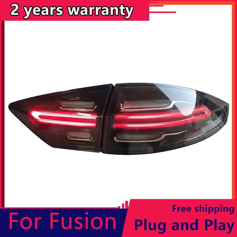 

Car Styling Tail Light Case For Ford Fusion Taillights 2013-2016 Mondeo LED Tail Lamp Rear Lamp DRL+Brake+Park+Signal light