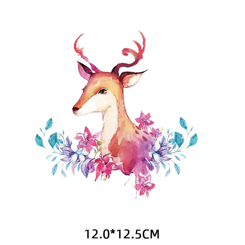 Для переноса утюгом милые заплатки в виде животных для одежды термо наклейка на