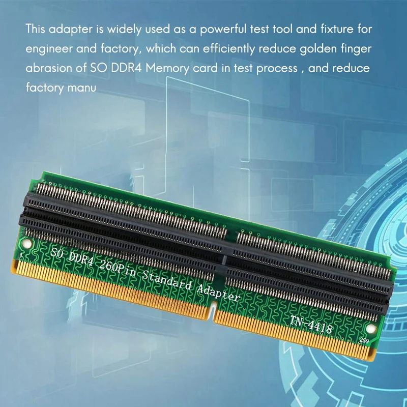 SO DIMM 260Pin (1 2 V) DDR4 положительный памяти Тесты защиты макрообъектива для так