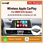 Декодер Carlinkit 2,0 для BMW X1 X2 X3 X4 X5 X6 все серии EVO автомобильные аксессуары CarPlay Android автомобильный мультимедийный беспроводной