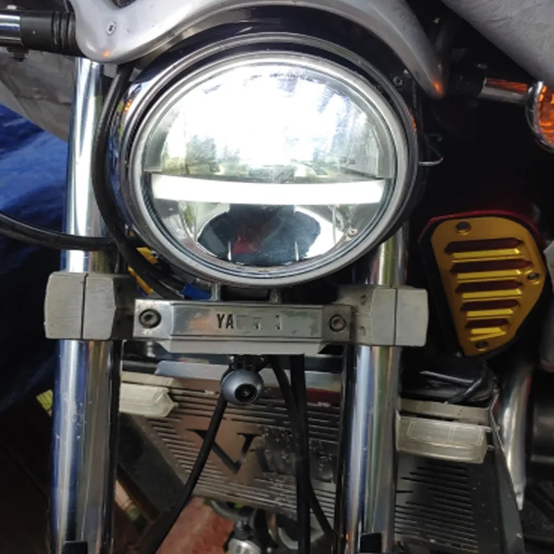 

For Street Glide led Farol de Moto Milha 5.75 inch Headlights Front light Motorcycle Accessories 5-3/4" Driving Headlamp Housing