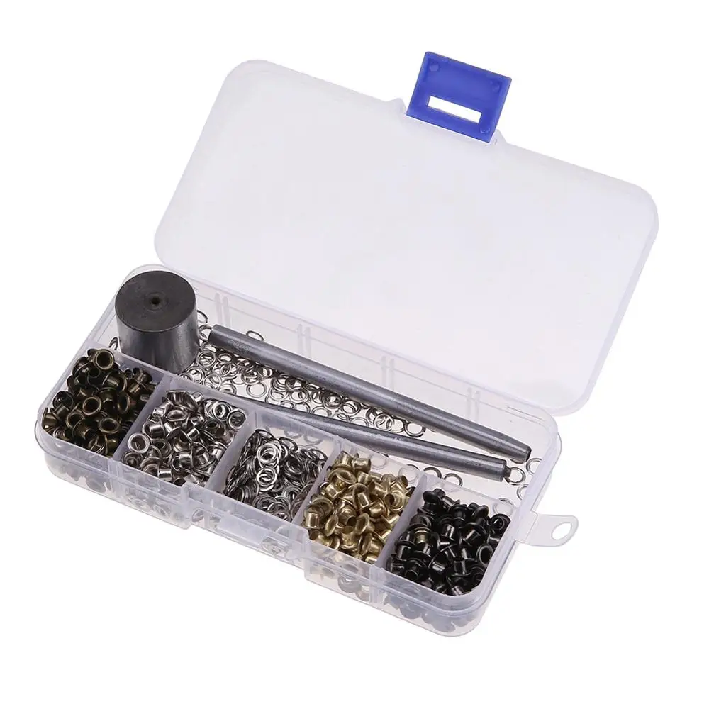 Набор металлических петель 3/5 мм петли для ремонта кожевенного ремесла