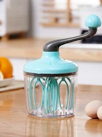 hand egg beater cream beater manual household small semi automatic egg mixer kitchen gadgets cnorigin