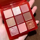 Тени для век акриловые прессованные тени для век Палитра Природные Прозрачные тени для век девять цветов очаровательный Макияж