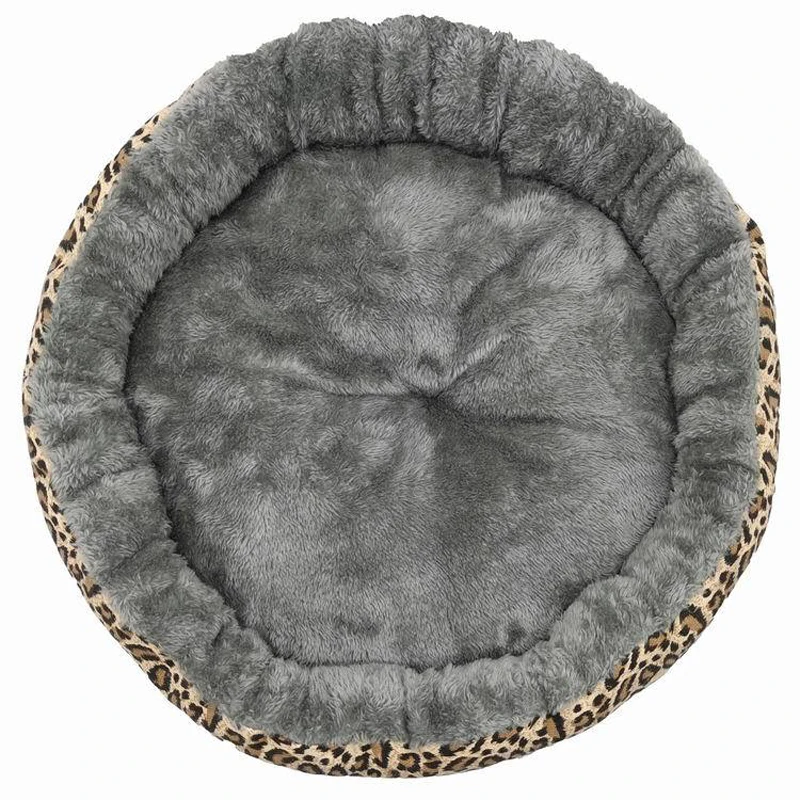 Warm Cat Bed House Round Sofa Padded Dog Soft Indoor Puppies Kitten Cushion Winter Sleep Rest Small Dogs Nest | Дом и сад