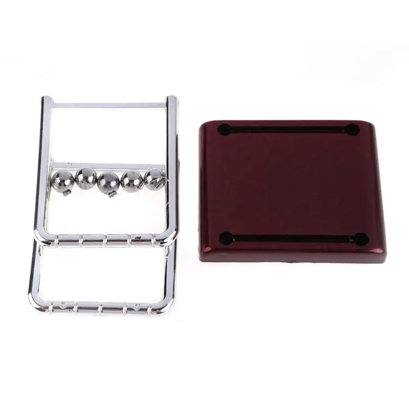 Маятник для науки физики 85*70*90 мм Колыбель Ньютона стальной шарик балансировки