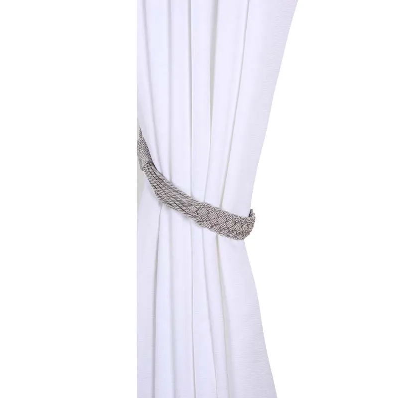 

Woven Knot Strap Curtain Tassel Tieback Clips Buckle Hanging Ball Tie Back Straps Holders Accessories Home Decoration для штор